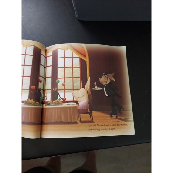 Dinner with OLIVIA by Emily Sollinger (2009, Trade Paperback) Children's Book - Picture 2 of 4